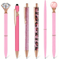 Susu Glamour Pink & Rose Gold Pen Collection | Crystal, Pearl & Glitter Ballpoint Pens  Free shipping on orders over $30